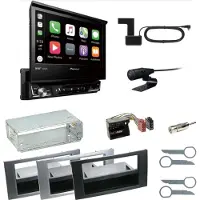 Pioneer AVH-Z7200DAB Digitalradio Einbauset für Ford Kuga Fusion Galaxy S-Max