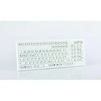 GETT Smart Clinical Board TKG-106-IP68-WHITE-USB-DE Tastatur - Kabel Konnektivität - USB Schnittstelle - Deutsch - QWERTZ Layout - Weiß - Industrieller Silikongummi Keyswitch - 106 Taste(n)