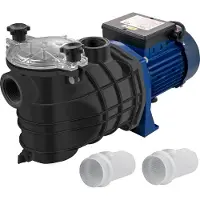 Vevor Zwembadpomp Pomp Zwembad 1 Pk Zwembadpomp Filterpomp 15000 L / U 750w In / Bovengronds Zwembadpomp