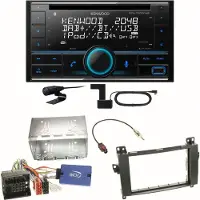 Kenwood DPX-7300DAB Bluetooth DAB CD USB Einbauset für Mercedes Viano Vito W639