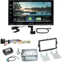 Kenwood DMX7722DABS Android Auto CarPlay Einbauset für Dacia Duster Lodgy Logan