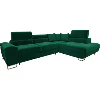 Mirjan 24 Ecksofa Cotere, Eckcouch mit Schlaffunktion und Bettkasten, L-Form Sofa vom Hersteller (Kronos 19, Seite: Rechts)