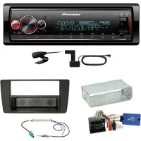 Pioneer MVH-S520DAB Bluetooth Digitalradio Einbauset für Skoda Yeti 5L Octavia 2
