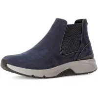 Gabor Shoes Chelsea Boot - Blau Leder : Normal : 40.5 Größe: 40.5 Weite: Normal