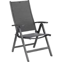 Kettler Gartensessel Multipositionssessel SIMPLY Anthrazit Matt