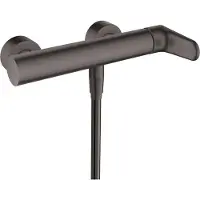 Hansgrohe AXOR Citterio M Einhebel Brausenmischer Aufputz DN 15, 34620340, Farbe: Brushed Black Chrome