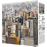 KylskåpsPoesi Puzzle Sao Paulo Jens Assur 1000 Teile – Originelles Stadtmotiv