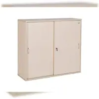 Ceha Schiebetüren- und Sideboard Büroschrank Holz 120 cm Breite in Dekor ahorn mit 3OH