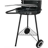 Gravidus Rundgrill mit höhenverstellbarem Grillrost – Perfekt für Grillabende