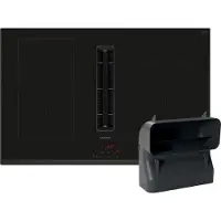 Siemens iQ300 ED851BGA6, Schwarz, Integriert, 80 cm, Zonen-Induktionskochfeld, Glaskeramik, 4 Zone(n)