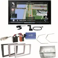 Pioneer AVIC-Z930DAB Navigation Einbauset für Opel Omega B Meriva A Agila Vivaro