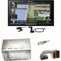 Pioneer AVIC-Z830DAB DAB+ Einbauset für Mercedes Vito Viano W639 W447 Sprinter