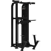 Tunturi Platinum Dual Assisted Chin-Up/Dip Kraftstation – Fitnessgerät – V-Serie