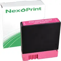 NexoPrint Druckerpatrone kompatibel zu Canon PGI-2500XLM magenta Maxify iB 4150 iB 4050 MB 5455 MB 5450 MB 5350