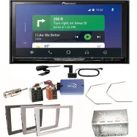 Pioneer AVH-Z9200DAB Android Auto Einbauset für Opel Vectra C Signum Corsa Combo
