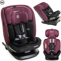 Bebelissimo Kindersitz I-SIZE 40-150 cm, 360, Kinderautositz - Hellios in Bordeaux | Gr.: onesize