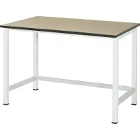 RAU Werktisch MDF-Platte BxTxH 1250x800x825 mm