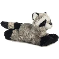 Aurora Mini Flopsies Rascal Raccoon 20cm, Spieltiere