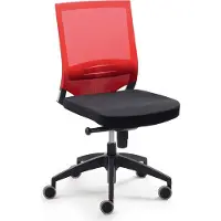 Mayer Bürostuhl myOPTIMAX, 2475 03 Stoff rot, Gestell schwarz
