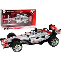 Leantoys Sportwagen mit Antrieb 1:9 Silber mit Geräuschen