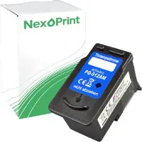 NexoPrint Druckerpatrone kompatibel zu Canon PG-512 schwarz Pixma MP 499 MP 495 MP 490 MP 480 MP 282
