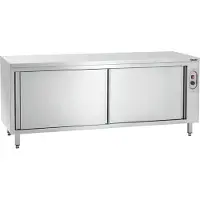Bartscher Wärmeschrank 700-4T 2000, Wärmeschrank mit einem stufenlos regulierbaren und beheizten Stauraum, 1 Stück