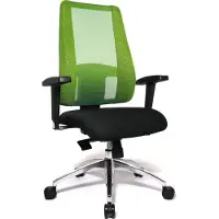 Topstar Bürodrehstuhl "Lady Sitness Deluxe" schwarz/grün