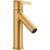 Hansgrohe Waschtisch-Einhebelmischer 100 Axor Starck A 103mm, m HG, unver Abl., b gol opt