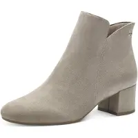 Tamaris Damen Boots Textil, beige, 42 EU