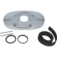 Hansa Rosette Typ 59910039 chrom Abdeckung für Sanitärarmaturen im Bad, 1 Stk.