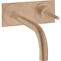 Hansgrohe Fertigmontageset Axor Uno UP-Waschtisch-Einhebelmischer, Pin-Griff, Pl, A 225mm, b r g
