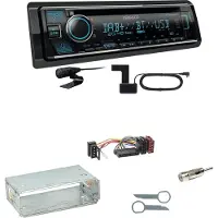 Kenwood KDC-BT760DAB Bluetooth Digitalradio Einbauset für Mercedes E-Klasse W124