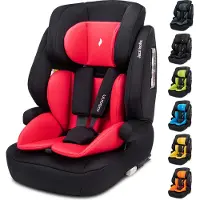 Osann Jazzi Isofix, der sichere Kindersitz ab 1 Jahr 76–150 cm, mitwachsender Kinderautositz (9-36 kg) - Coral