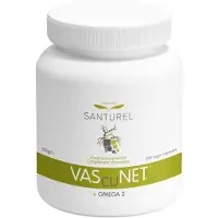Santurel VascuNET + Omega 3 mit Grünem Tee – Herz und Blutgefäßen - 300 vegane Kapseln