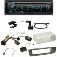 Kenwood KDC-BT950DAB Bluetooth Digitalradio Einbauset für BMW E87 E81 E82 X1 E84
