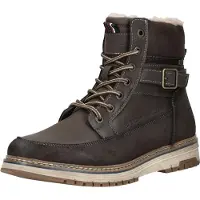 Tom Tailor 1580010005_45, Stiefel, Männlich, Mokka, Reißverschluss, 3,5 cm, Thermoplastischer Gummi (TPR)