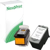 NexoPrint Druckerpatrone kompatibel zu Canon PG-50+CL-51 mehrfarbig PIXMA iP2200, iP3300, MP150, MP170