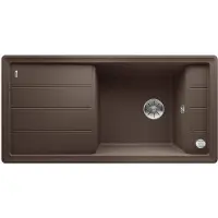 BLANCO Granitspüle "FARON XL 6 S", braun (cafe), B:50cm H:20cm T:100cm, Verbundwerkstoff, Küchenspülen, Granitspüle, erhältlich in mehreren Farben