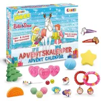 Craze INKEE Bibi & Tina Adventskalender Kinder - Badespaß Spielzeug Adventskalender mit Badebomben & Beauty-Accessoires