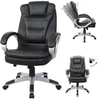 Vdd Bürostuhl Chefsessel Luxusdesign Ergonomische extra dicke Füllung