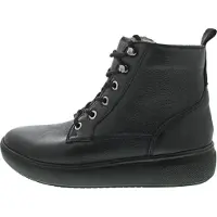 Waldlaufer H-Vivien Damen Schnürstiefel in Schwarz, Größe 7