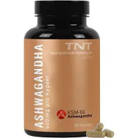 TNT Ashwagandha KSM-66 - hochdosiert: 600mg pro Kapsel (90 Kapseln)
