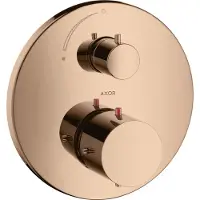 Hansgrohe Thermostat AXOR STARCK UP mit Abstellventil polished red gold polished red gold