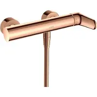 Hansgrohe Brause-Einhebelmischer Axor Citterio M AP, 1 Verbraucher, polished red gold