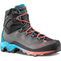La Sportiva Aequilibrium Trek Woman GTX Bergschuhe carbon/malibu blue EU 37