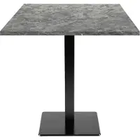 Restootab Tisch 70 x 70 cm – Modell Milan Nabu-Marmor