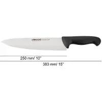 Arcos Küchenmesser 25 cm Schwarz - 2900 -