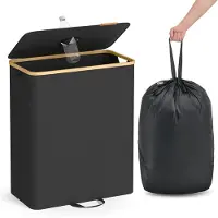 Songmics Pfandflaschen-Sammelbehälter, 135 L Flaschensammler Leergut, Recycling