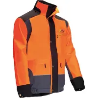 PSS Regenjacke wasserdicht X-treme Rain Orange/Grau Größe L