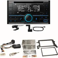Kenwood DPX-7300DAB Bluetooth Digitalradio Einbauset für Suzuki Grand Vitara JT